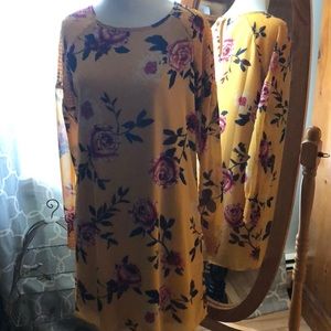 Vintage floral dress